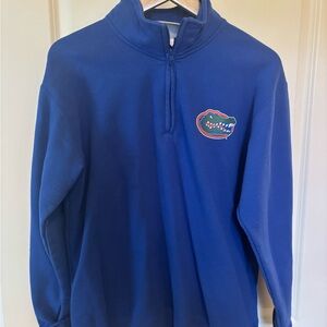 Champion Royal Blue Zip-Up Sweater